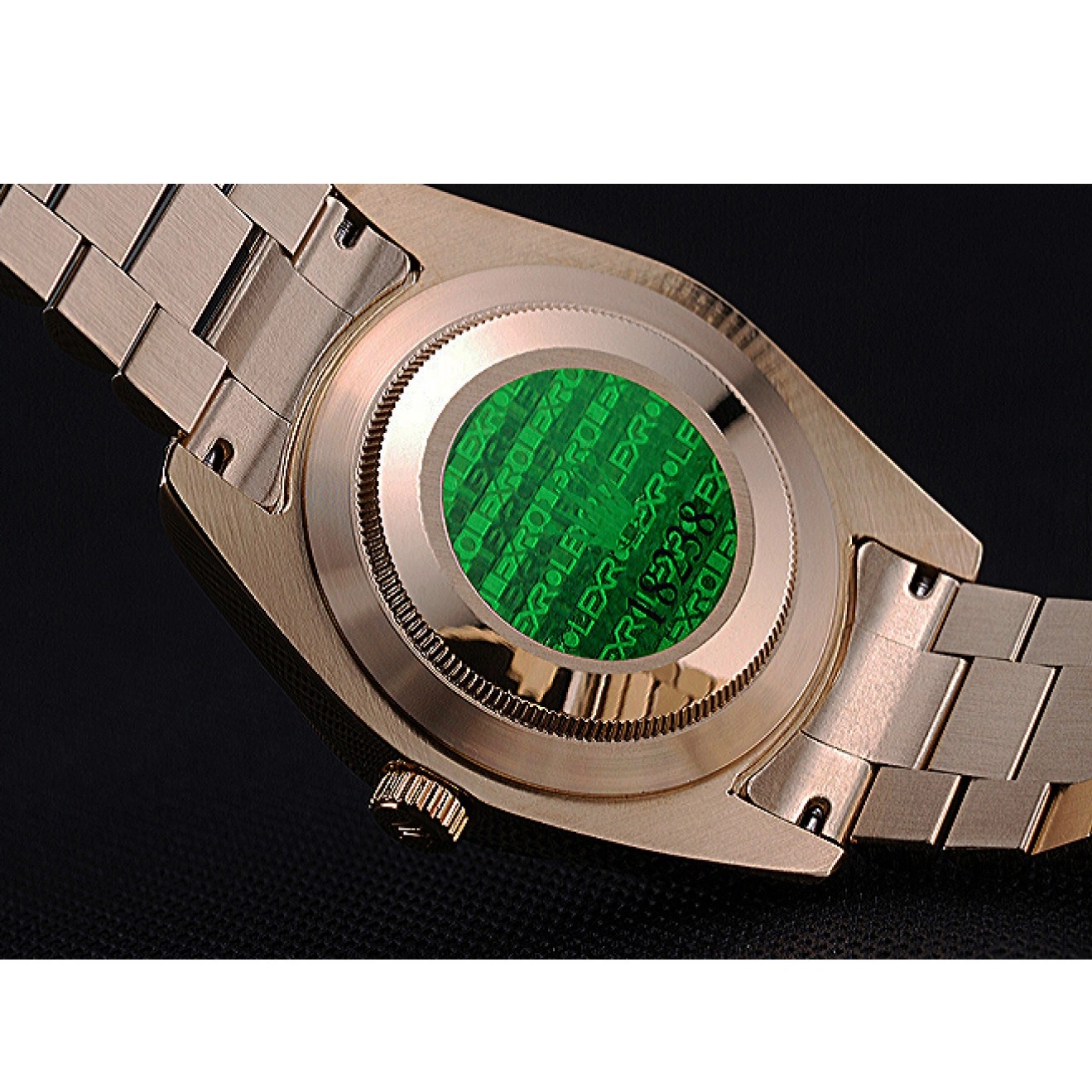 AAA Replica Watches 622546 White Gold Rolex Day-Date Dial Bracelet 0723